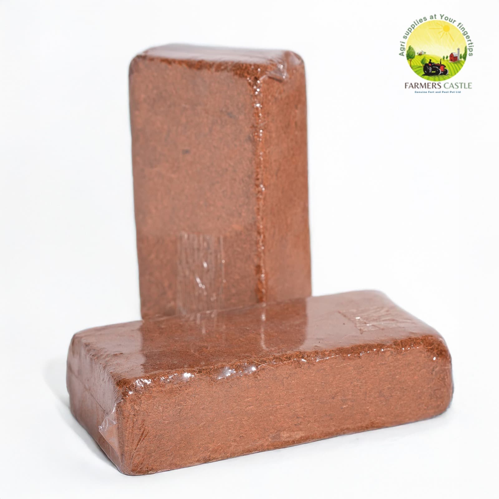 Cocopeat blocks arrangement